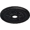 Ekena Millwork Palmetto Ceiling Medallion (Fits Canopies up to 5"), 20 7/8"OD x 3 5/8"ID x 1 5/8"P, Steel Gray CM20PMSGS - alternate 4